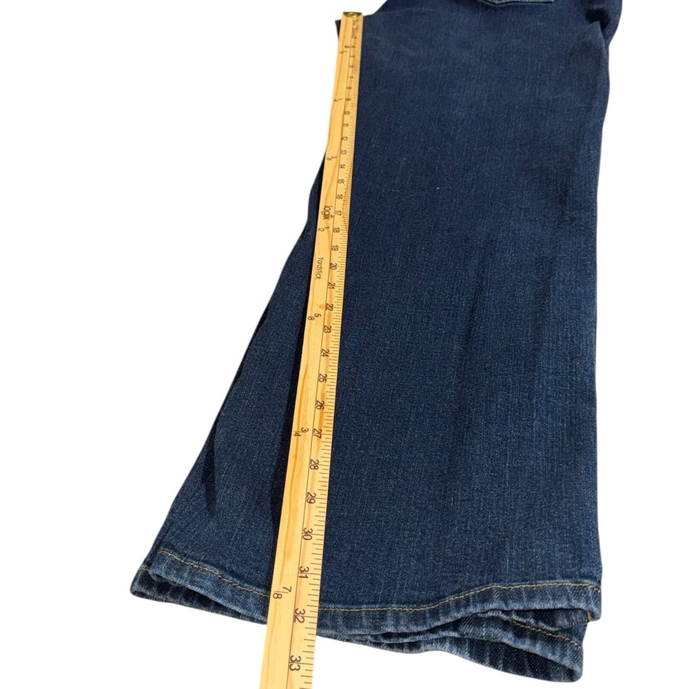 Boden Women’s Jeans Size 14 Long | Straight Leg Mid-Rise Dark Wash - Picture 7 of 8